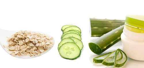 Cucumber & Oat Mask
Steps:
•Cut up half a cucumber & place in a blender
•Add 2 tbs of oats, one tablespoon honey and the juice of half a lemon
•Combine well until it forms a smooth paste
•Massage gently onto skin to exfoliate
•Let it sit on the skin for 15-20 minutes
•Rinse Thoroughly and Dry
