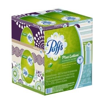 Tissues are obvious but you should really get the tissues + lotion! Feels so nice!๐
