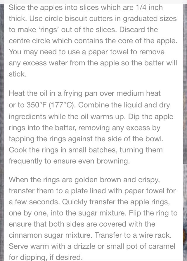 🍎🍏Apple Cinnamon Rings🍏🍎