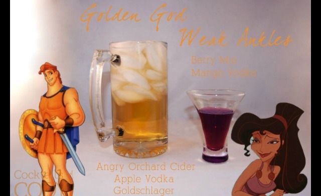 Disney Inspired Cocktails 