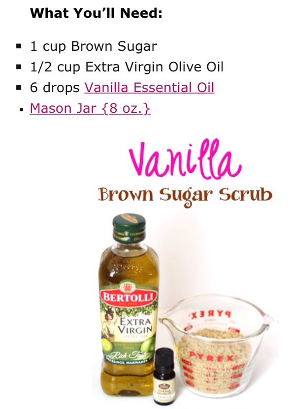 ✨Vanilla Brown Sugar Scrub✨