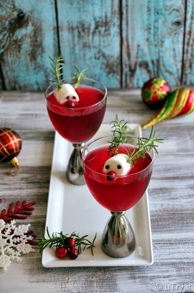 Rudolph’s Cranberry Fizz--A Fun Cocktail For The Holidays!!