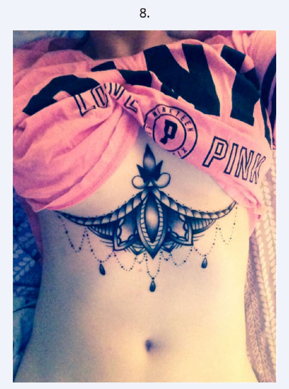 30 Sexy Under Breast Tattoos  You Won't  Be Able To Take Your Eyes Off Of!