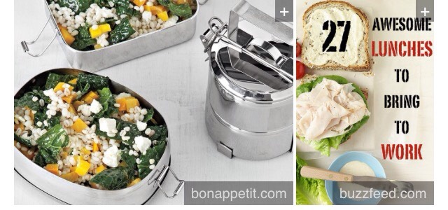 9. Bring lunch to work at least once a week.