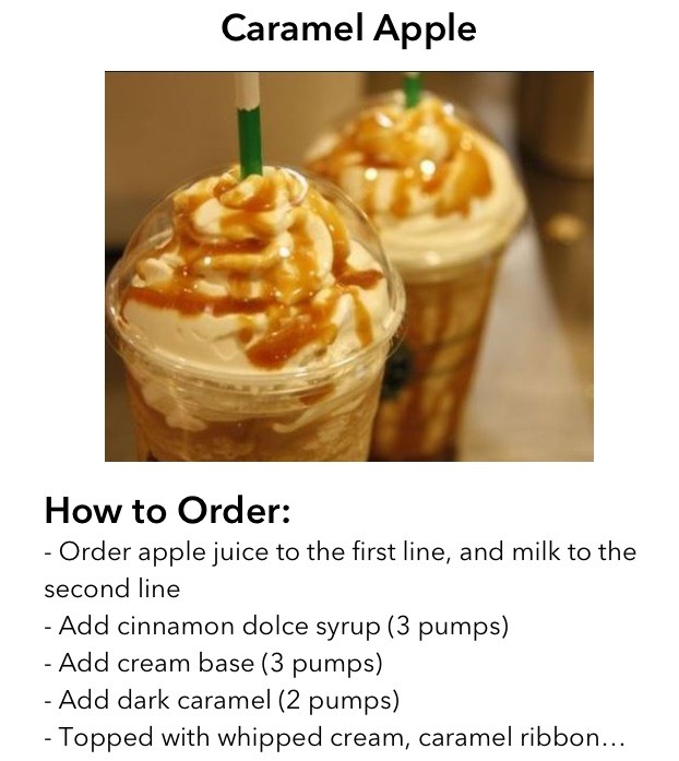 6 Starbucks Secret Frapps