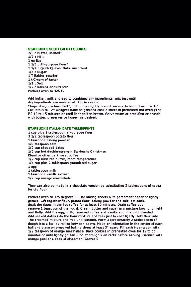 DIY Starbucks Recipes!!!! 