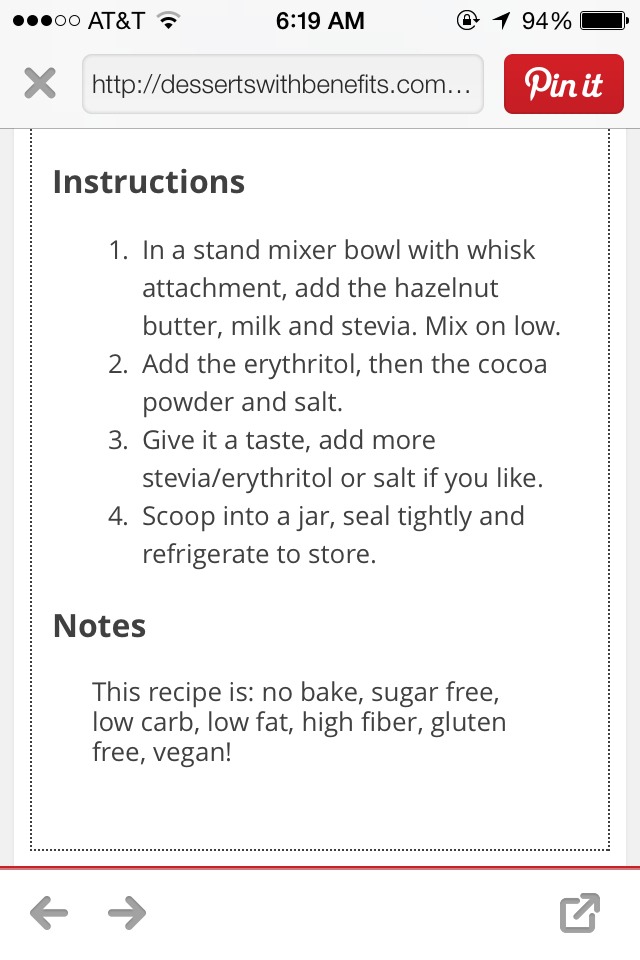 Healthy Homemade Nutella