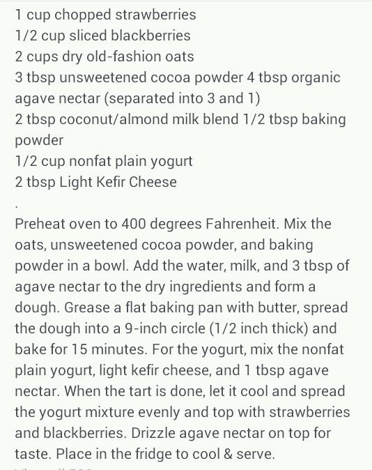 Healthy Yogurt And Berry Tart!! Quickest Recipe Here!!