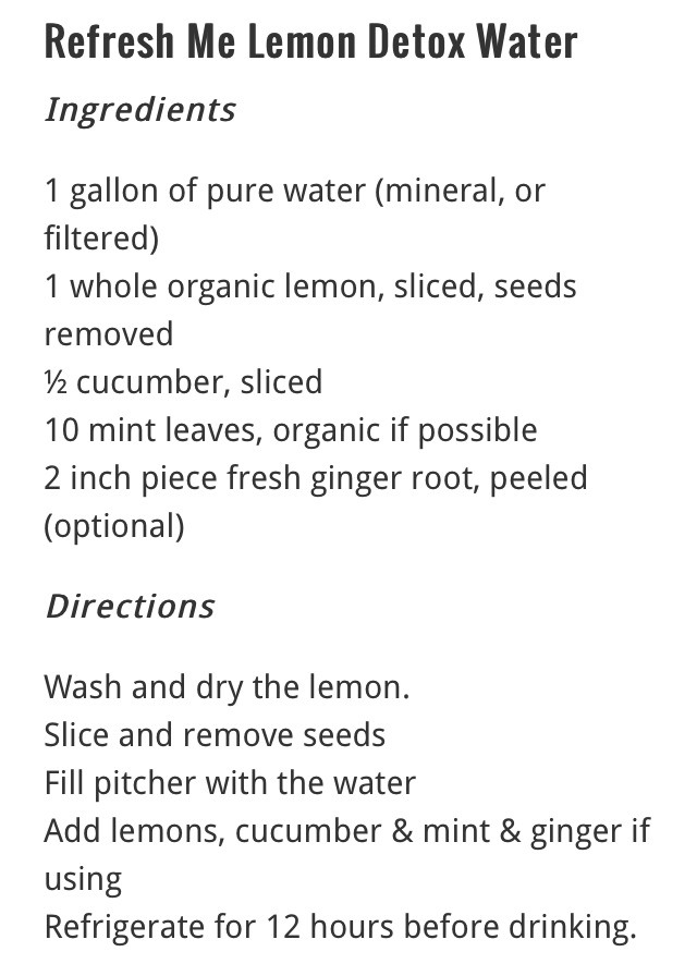 More Detox Water Recipes For Everyday Drinking!