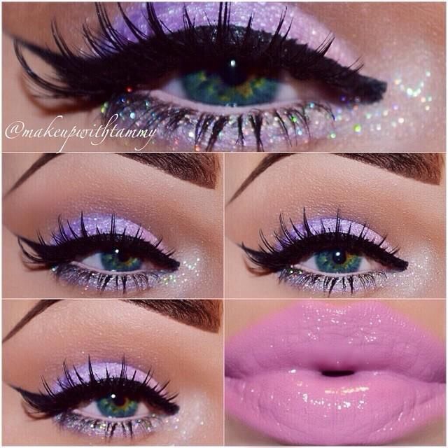💋Add Glitter To Your Makeup To Stand Out!!❤️
