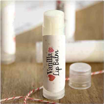 51. Vanilla Lip Balm

Here’s a way to have a lip balm that will not only leave a pleasant taste on your lips, but is made in a way that lets you have quality control over what you’re putting on your body. Your lips will love that this uses shea butter!