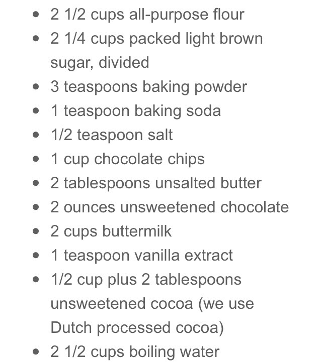 Chocolate Pudding Cake 