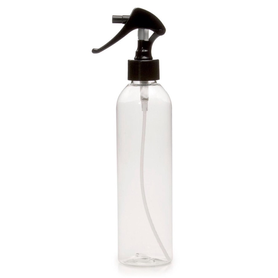 A spray bottle
