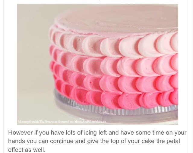 " Ombre Cake Tutorial"💖💖