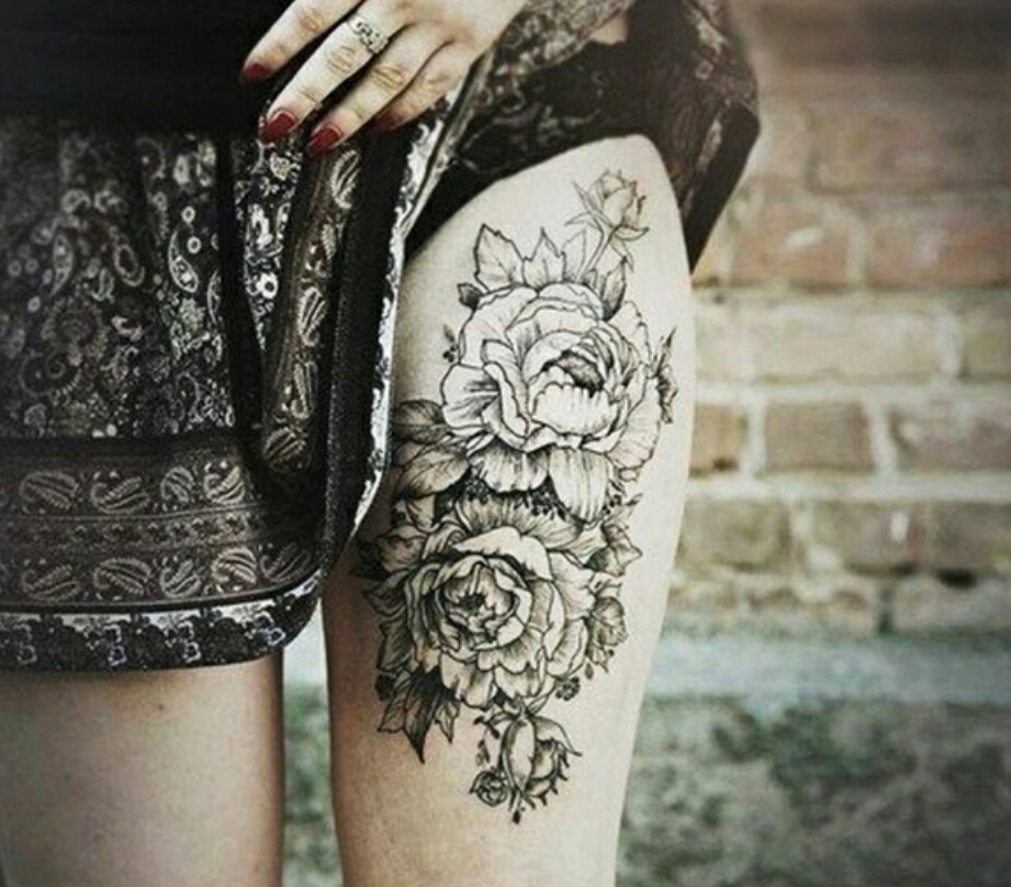Beautiful Thigh Tattoos!!!!
