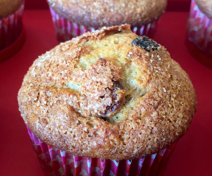 
These are the only banana muffins I make now. I add raisins/chocolate chips to my batter and triple the recipe. These freeze great. 😜