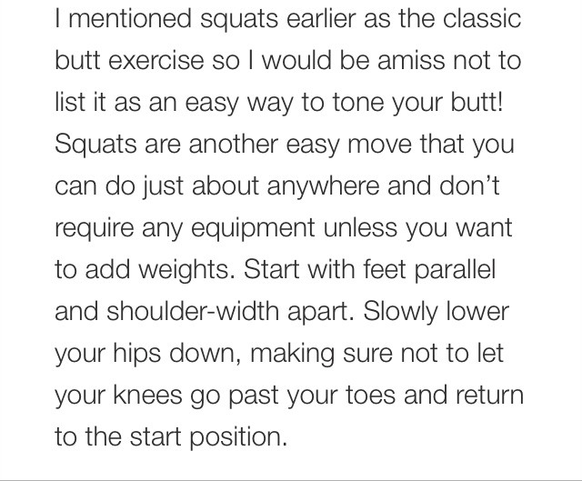 💥✨ 7 Moves To Tone And Tighten Your Butt!! ✨💥