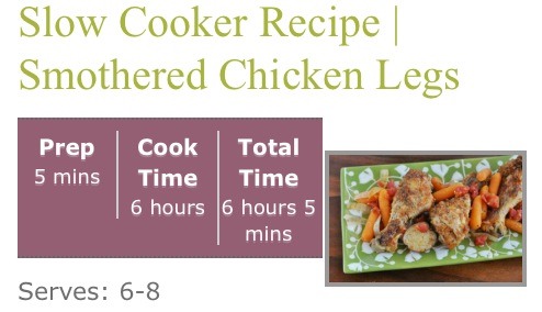 Slow Cooker Smothered Chicken Recipe!