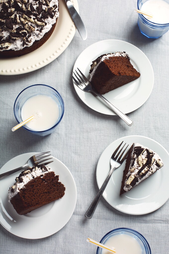 Vegan Oreo Chocolate Cake🎂