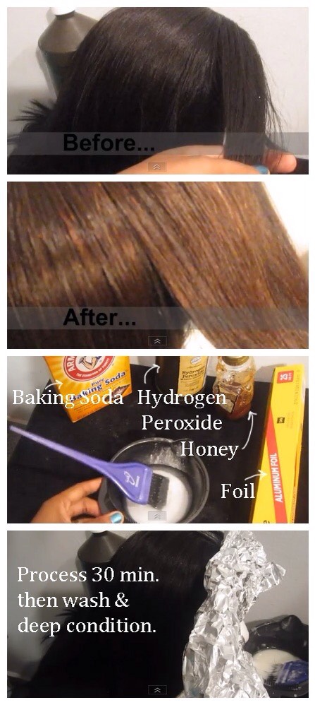 Naturally Lighten Hair