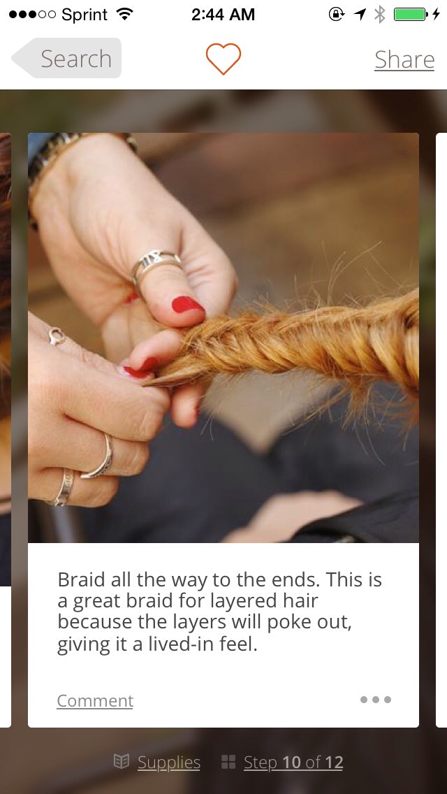 Make A Side Fish Tail Braid