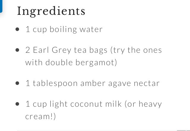 Earl Grey Latte Popsicles 