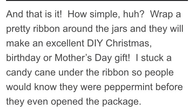 ✨❄️❤️D.I.Y Peppermint Sugar Scrub✨❄️❤️