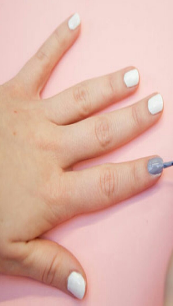 Use a white nail polish as your basecoat to make your nail color pop.