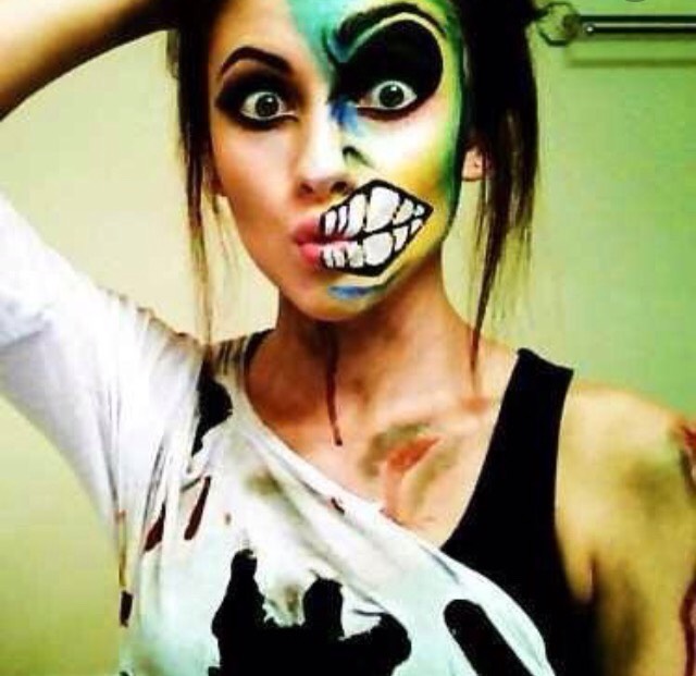 Makeup Ideas For Halloween Last Minute #tipIt #tumblr