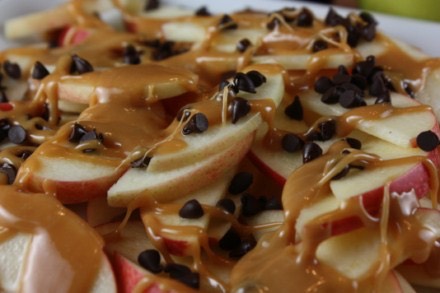 Apple nachos 