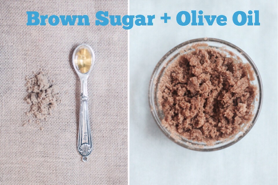 BROWN SUGAR + OLIVE OIL | The brown sugar will act as an exfoliator, removing any sweat + sebum buildup that may have occurred over the past few months. The olive oil puts moisture back into the hair.

INGREDIENTS |
(+) 2 tbsp brown sugar
(+) 1 tbsp olive oil

INSTRUCTIONS | Combine sugar + oil, + mix until you have an even consistency. Part hair into multiple sections + gently massage scrub into your scalp using small circular motions. Rinse your hair, wash + condition as usual.
