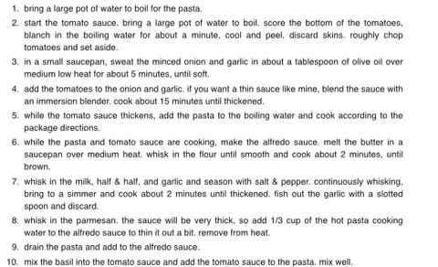 Creamy Tomato Pasta