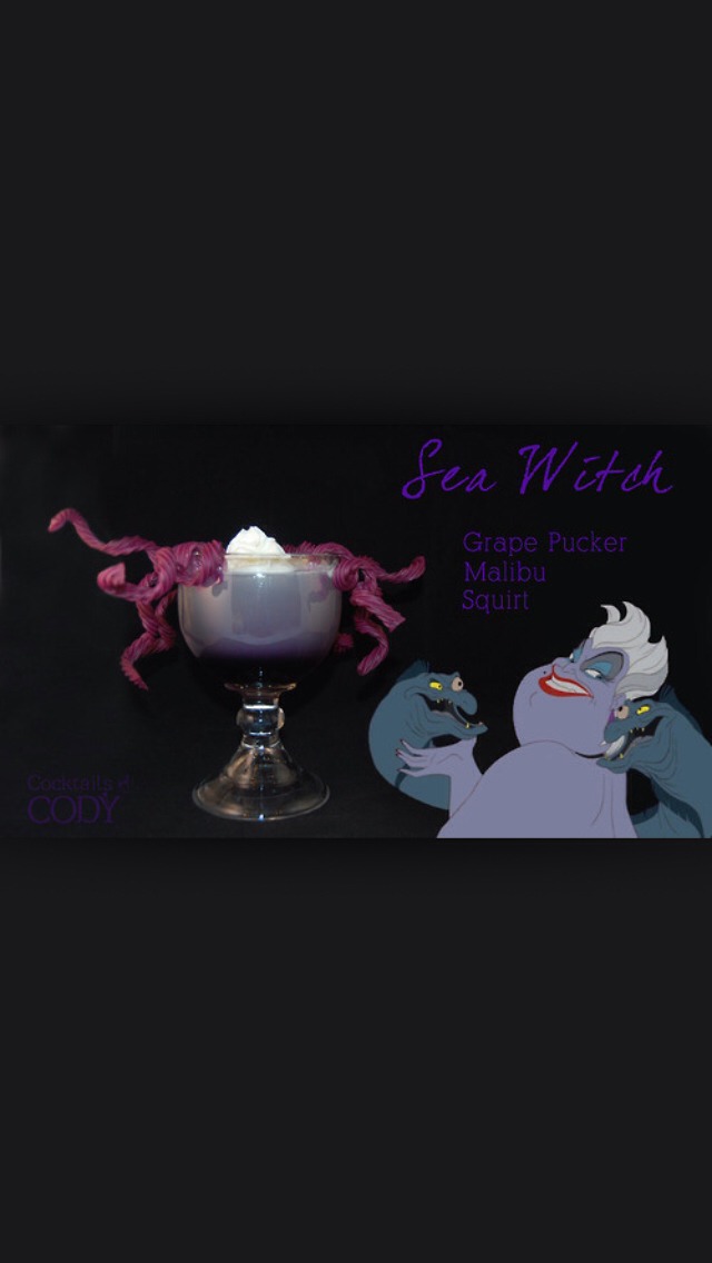 Disney Inspired Cocktail Drinks. Created By Cocktails By Cody. 