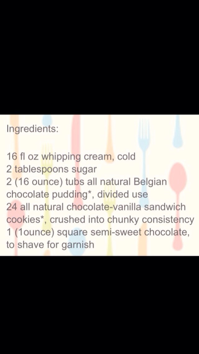 Oreo Chocolate Mousse