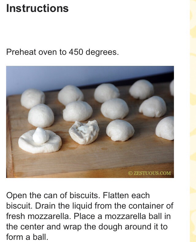 " Delicious Garlic & Cheese Biscuit Bombs"😋