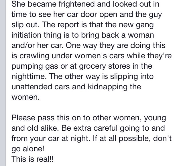 Important Please Read ⛽️🚘