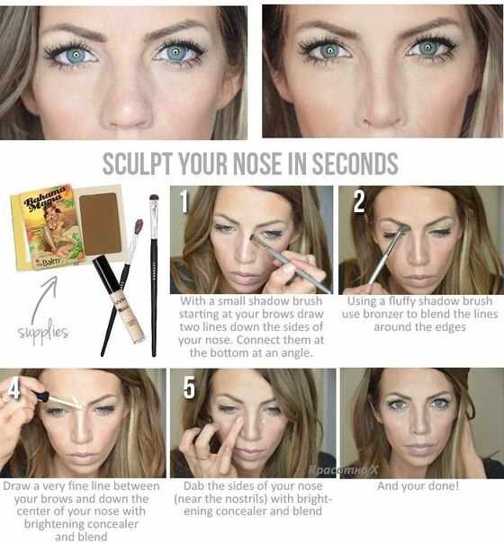 How-to Makeup Tutorials + Products (Eyeshadow, Lip Enhancing, Nose Thinning, And Contouring Tips)