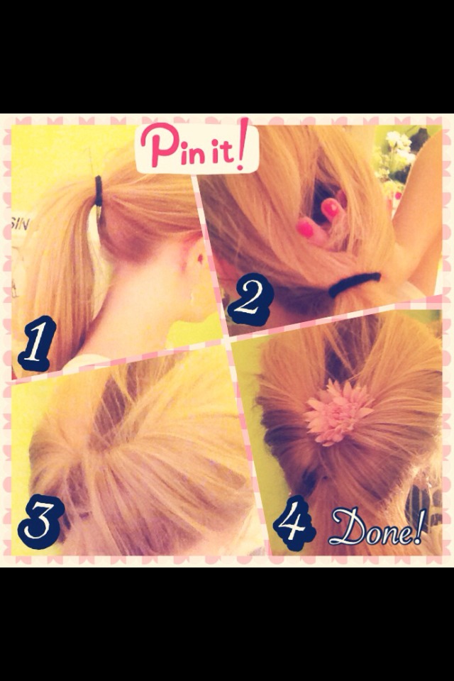 For those of you that hate a regular ponytail