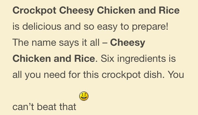 💛Crockpot Cheesy Chicken & Rice! Simple And Delicious!💛