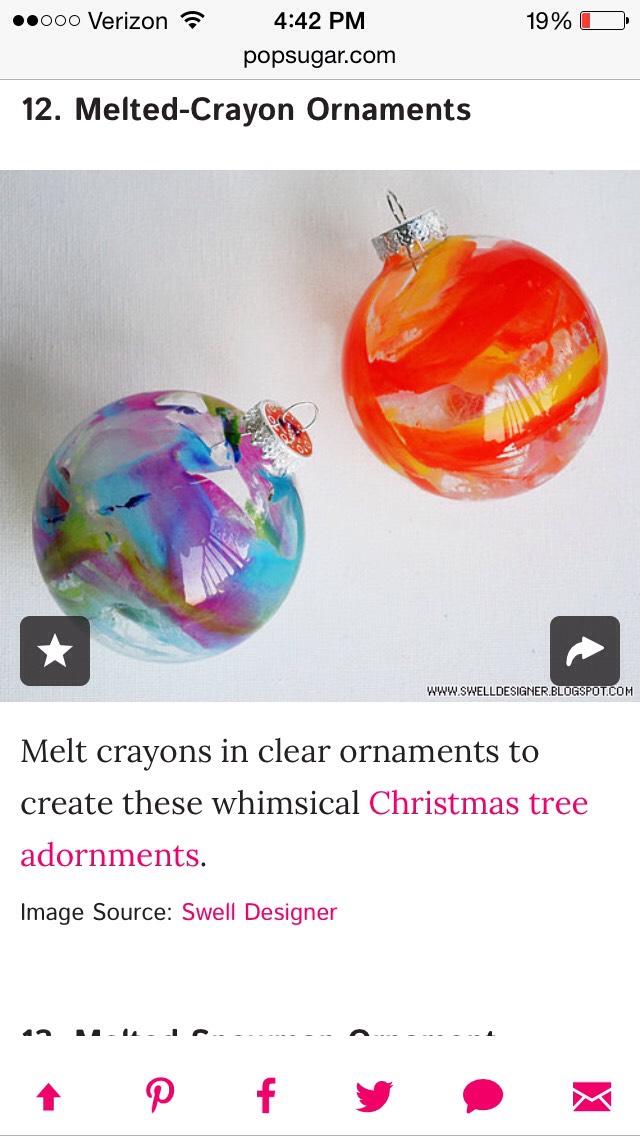 DIY Christmas Ornaments🎄