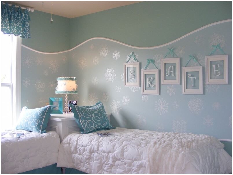 Frozen Movie Inspired Kids Bedroom Ideas