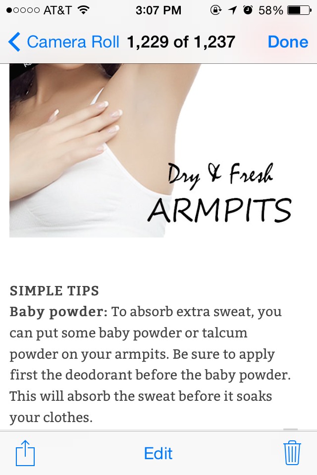 ✨✨🌺Dry & Fresh Armpits✨✨🌺