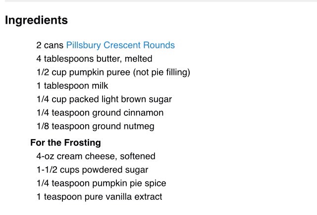 Pumpkin Pie Cinnamon Rolls 