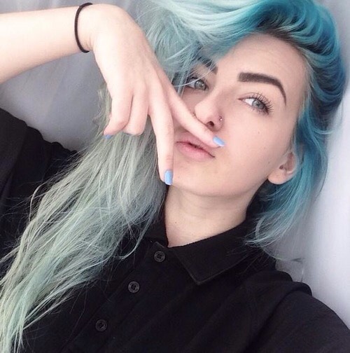 ☄Cold Color Hair Ideas☄