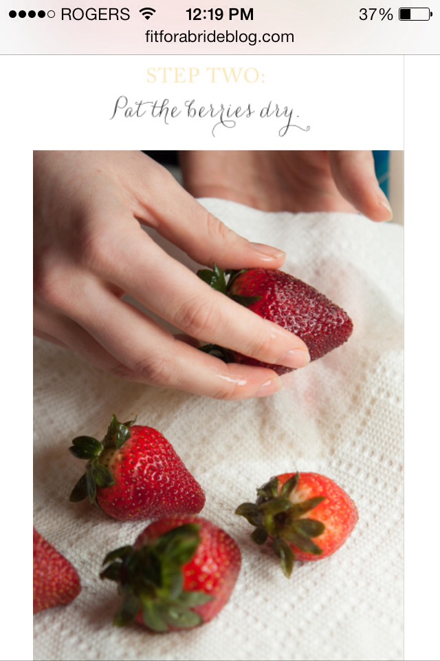Birthday "Cake" Vodka-Soaked Strawberries With Cream! Yum