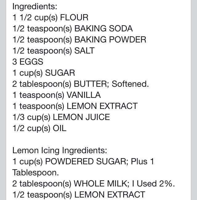 Lemon Cake