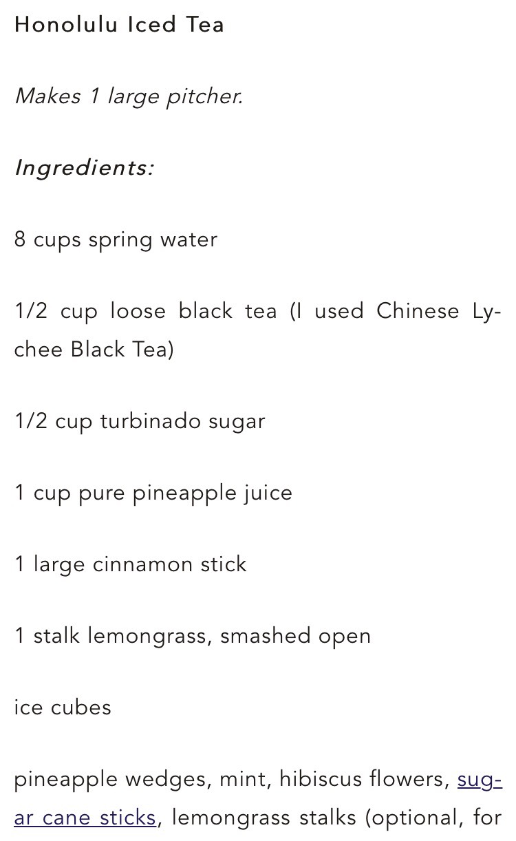 ✨5 Summer Tea Recipes✨
