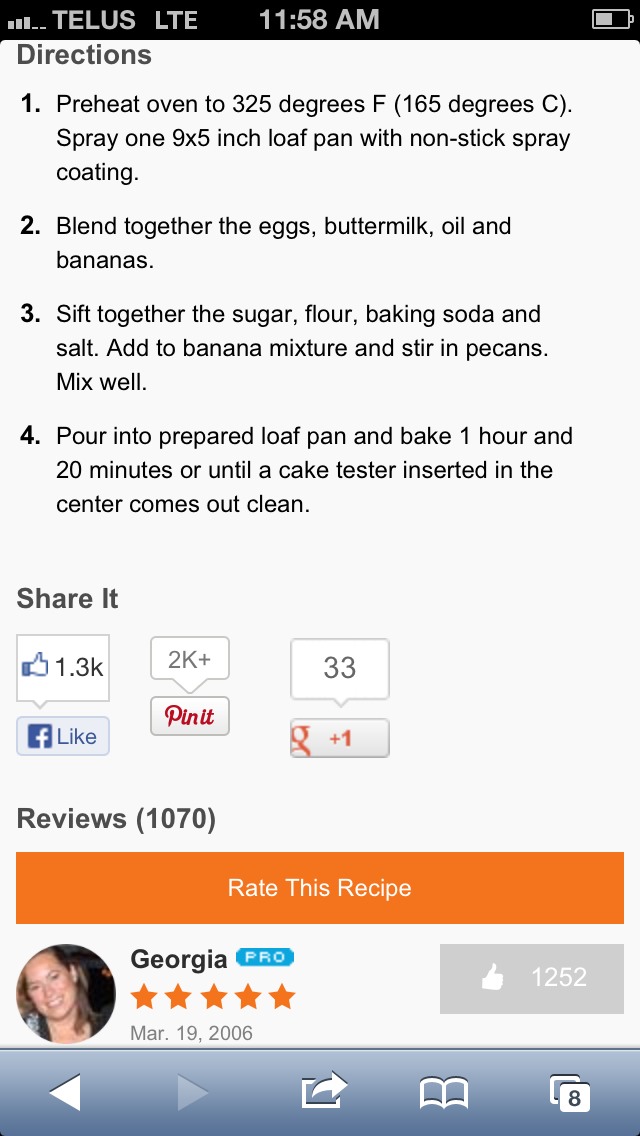 Best Banana Bread Ever
