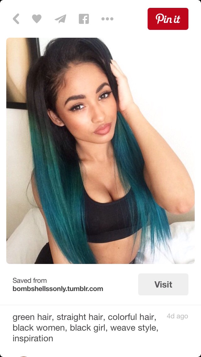 Dyed Hair on Dark Skin Girls / Colored Hair on Darker Skin