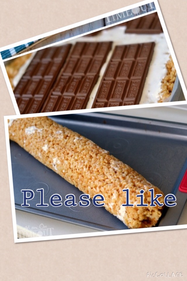Rice Krispy Treat Pinwheels 